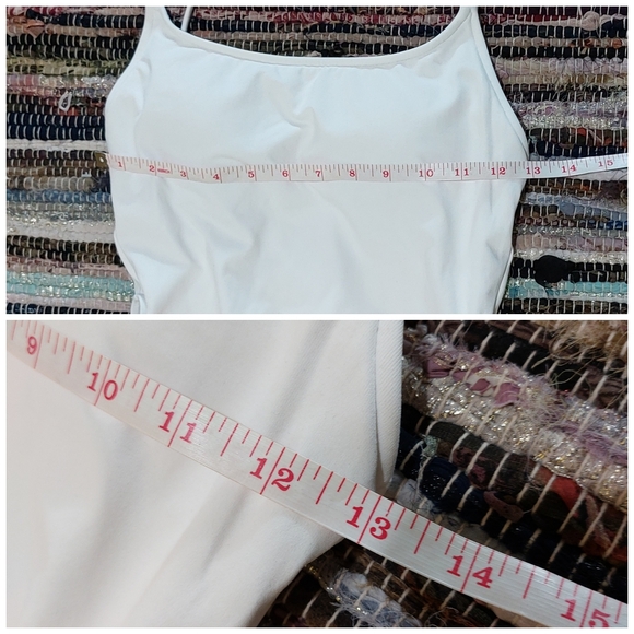 Polo Ralph Lauren Red & White Colorblock One Piece Swimsuit Bathing Suit - Picture 10 of 11